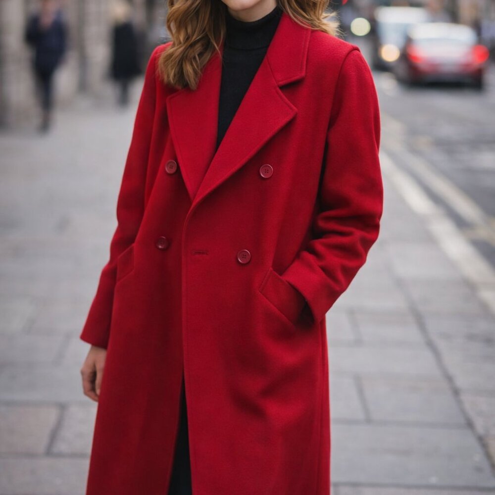 Vintage Central Park International Midi Length Coat